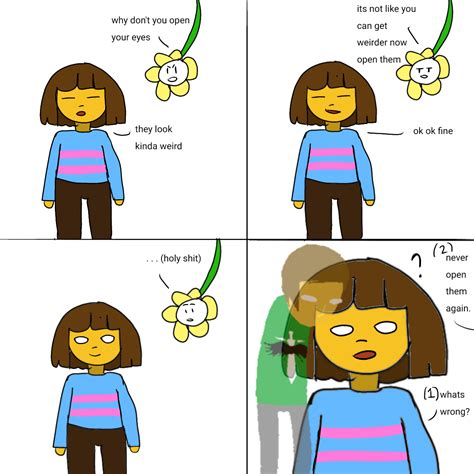 Frisks Eyes Undertale