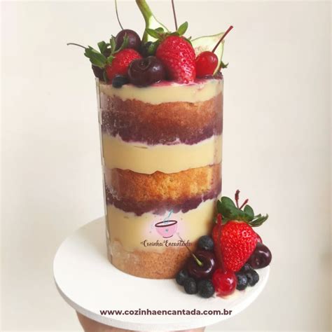 Bolo Naked Cake Ou Bolo Pelado