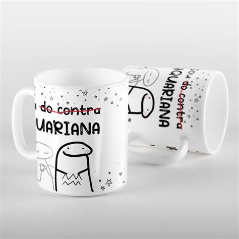 Caneca Flork Signos Sou Aquariana Madeiramadeira