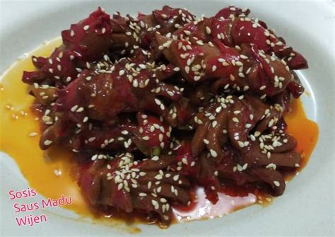 Resep Sosis Saus Madu Wijen Oleh Yoleen Wang Cookpad