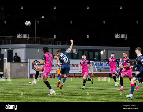 Kirkcaldy Scotland 22 December 2023 Lewis Vaughan 10 Raith Rovers