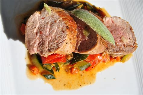 Recette de Filet mignon de porc aux légumes