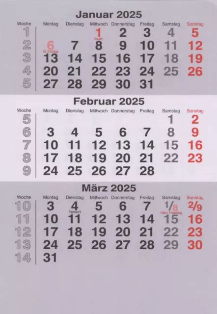 Kalenderbl Tter Und F R Monats Tischkalender Edelstahl Typb