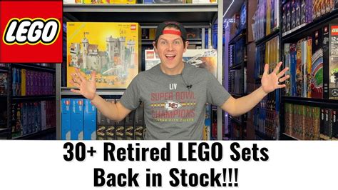 30 Retired LEGO Sets BACK IN STOCK Brick Finds Flips