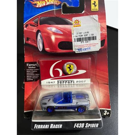 Hot Wheels Ferrari Racer F430 Spider Shopee Brasil