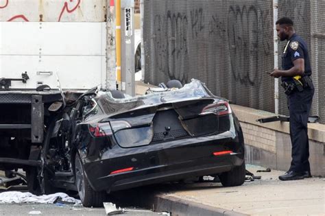 Tesla Crash