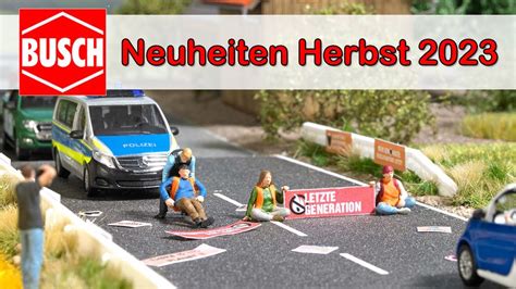 Busch Herbst Neuheiten 2023 Spur H0 Modellautos Und Ausgestaltung