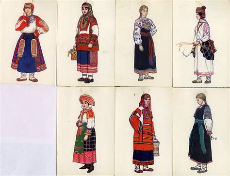 Traditional clothing of the world: Traditional Russian clothing