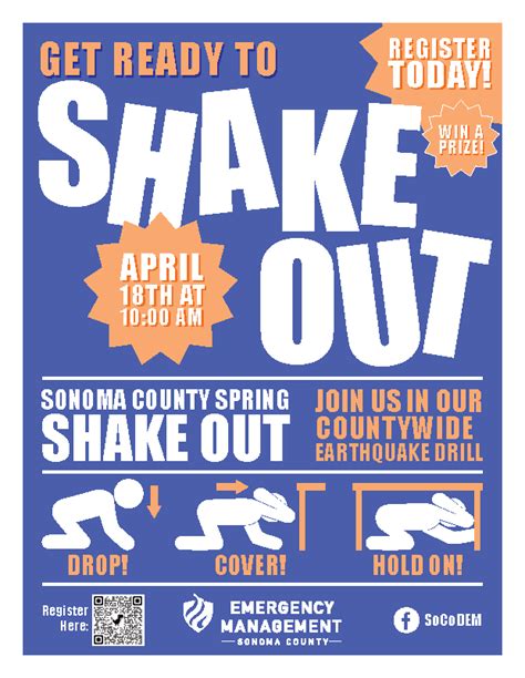 Sonoma County Spring Shake Out City Of Sonoma