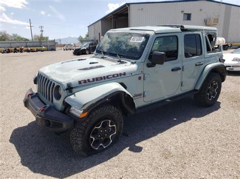 C Hjxfn Pw Jeep Wrangler Rubicon On Copart