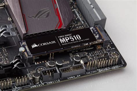 CORSAIR launches blazing fast Force Series MP510 M.2 PCIe NMVe SSD