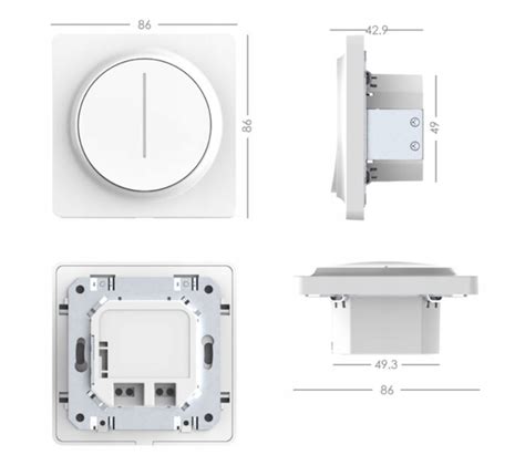 Dotykowy Ciemniacz Wiat A Smart Zigbee Tuya Automatic You