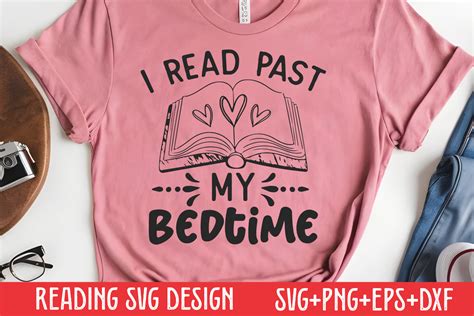 Reading Svg I Read Past My Bedtime Svg Graphic By Craftart Creative