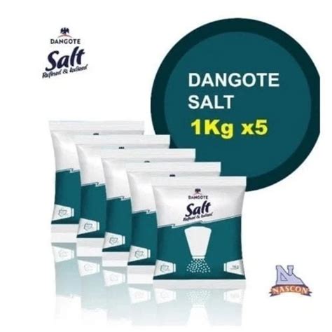 Dangote Salt - 1kg X 5 | Konga Online Shopping