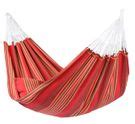 Hamac Famille Stripes Terracotta Rouge HamacEnligne Fr