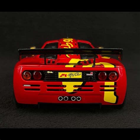 Mclaren F Gtr Short Tail Rouge Jaune Solido S