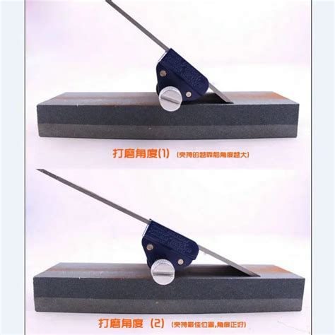 Angle Adjustable Freely Knife Chisel Blade Edge Sharpener Holder For