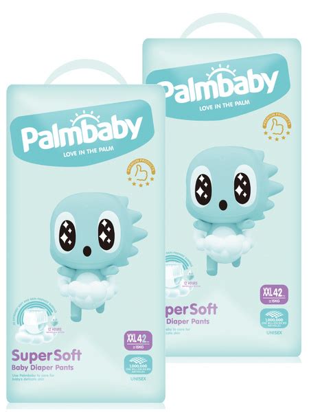 Набор подгузники-трусики Palmbaby Super Soft Premium XXL (15+кг) 42шт ...
