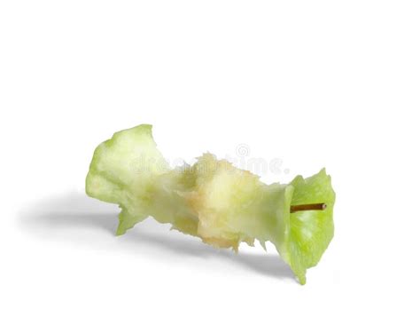 Apple Core stock photo. Image of isolated, diet, fruit - 253352