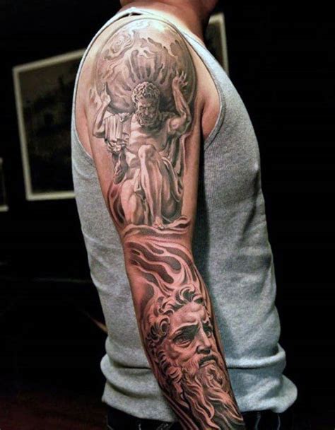 Greek Tattoos For Men Mythology And Ancient Gods