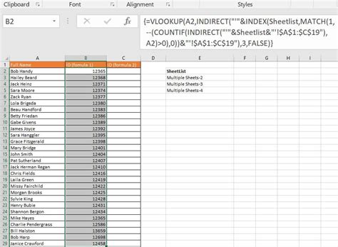 Vlookup On Multiple Sheets Excel 2016 At Peggy Stoffel Blog