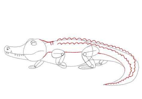 How To Draw A Crocodile Design School