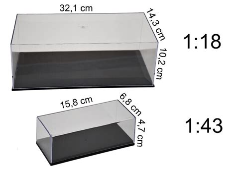 Vitrine Plexiglas Klarsichtbox Acryl Leervitrine Schaukasten Modelle