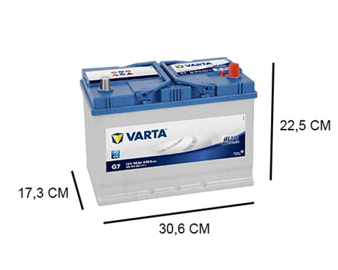 G7 Varta 95Ah Blue Dynamic Accu 830A 12V Accudeal