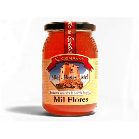 Miel Mil Flores Tarro 500 Gr La Mieleria