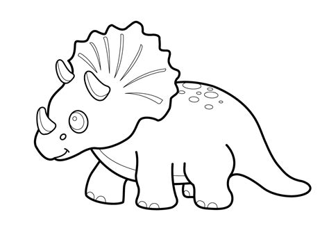 50 Desenhos de Dinossauro para Imprimir e Colorir