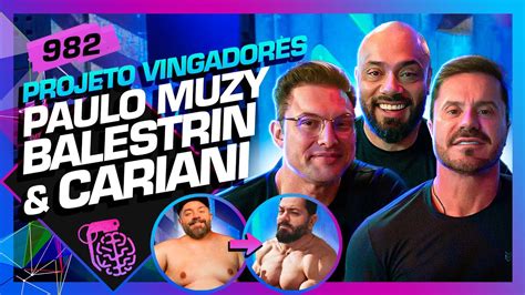 Renato Cariani Paulo Muzy E Julio Balestrin Projeto Vingadores