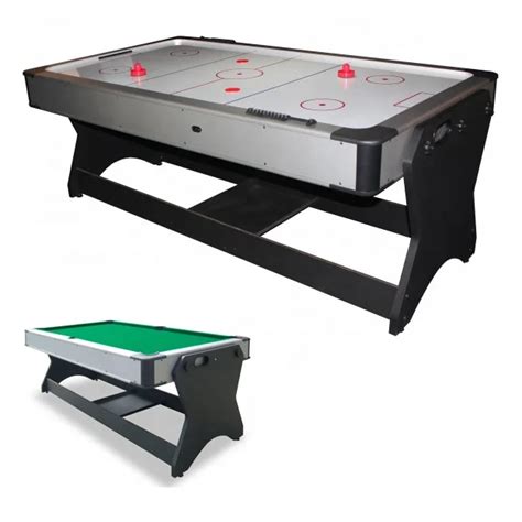 Table Multi Jeux Rotative 2 En 1 Pour Billard Et Air Hockey Buy Table