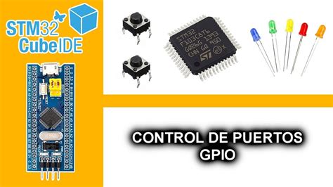 Control De Puertos Gpio Curso Microcontroladores Arm En C Youtube