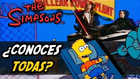 Todas Las Referencias De Los Simpson Parte 1 Youtube