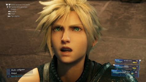 FINAL FANTASY VII REMAKE Dificultad difícil CAP 18 FINAL vs Sephirot