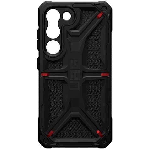 Husa Uag Monarch Compatibila Cu Samsung Galaxy S23 Kevlar Black Itgalaxyro