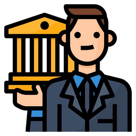 Banker Aphiradee Monkik Lineal Color Icon