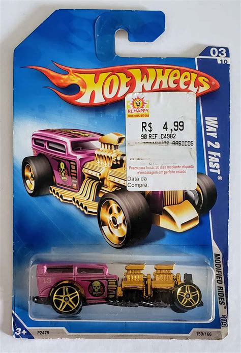 Embalagem Danificada Hot Wheels Modified Rides Way 2 Fast