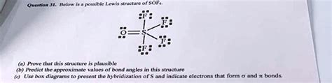 Sof4 Molecular Geometry