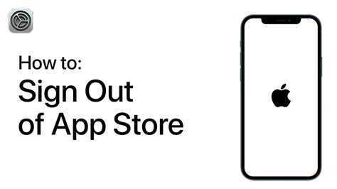 How To Sign Out Of App Store On Your IPhone YouTube