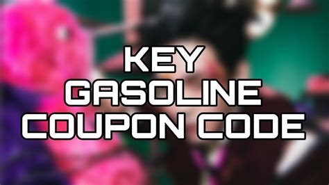 SuperStar SMTown KEY Gasoline Coupon Code YouTube