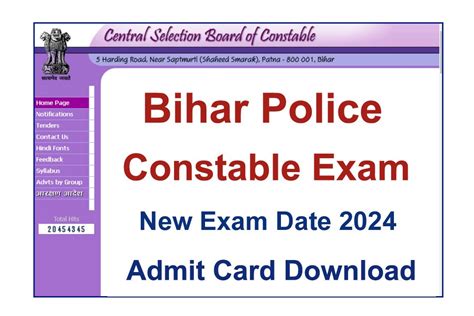 Up Police Constable Exam Date 2024 Archives All Jobs For You