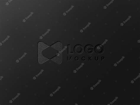 Premium Psd New Company Luxury 3d Logo Mockup Company Presentation