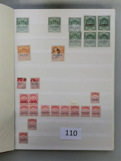 Mixed World War Stamps Collection Of Mainly Kgv Stamps With War Stamp