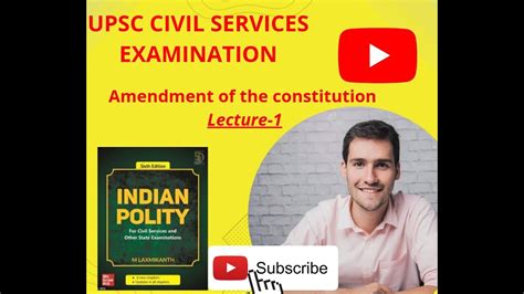 Indian Polity M Laxmikanth Chapter 10 Amendment Of The