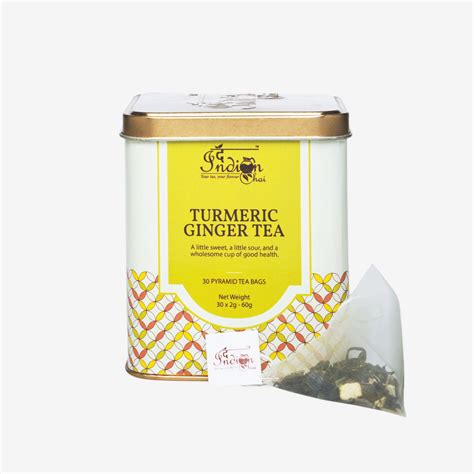 Buy Turmeric Ginger Tea Bags Online | The Indian Chai – TheIndianChai