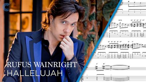 Violin Hallelujah Rufus Wainwright Sheet Music Chords Vocals