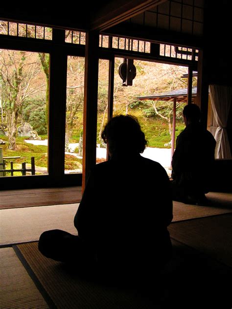 Japan Fukuoka Meditation In A Zen Temple