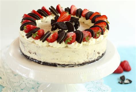 Traumhafte Schnelle Oreo Torte Ohne Backen Mit Erdbeeren Rezept Und