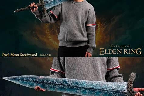 Panda Studio Unveils Life Sized Elden Ring Dark Moon Greatsword Techeblog